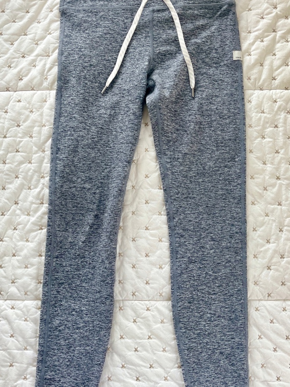 Vuori Women’s Heather Gray Drawstring Jogger/Leggings S